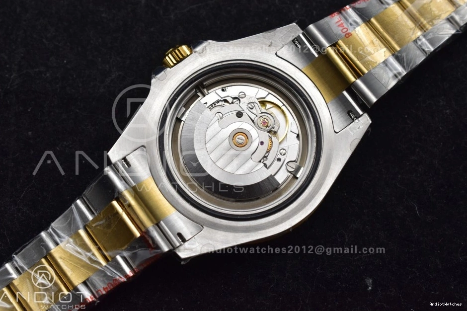 A2824 Black Tone YG SS Best Edition SS Upgraded V Sea-Dweller on Two GMF Bracelet 1061 YG Dial 126603 0203